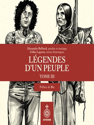 cover image of Légendes d'un peuple, tome III